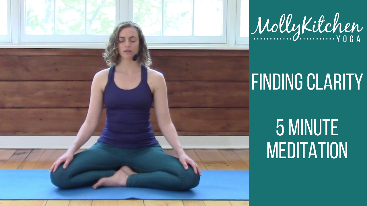 2. Clarity 5 Minute Beginner Friendly Meditation