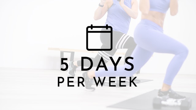 Stronger 6 Week Calendar