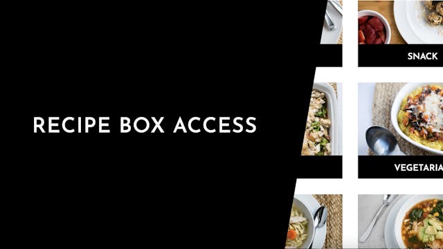 Recipe Box Access
