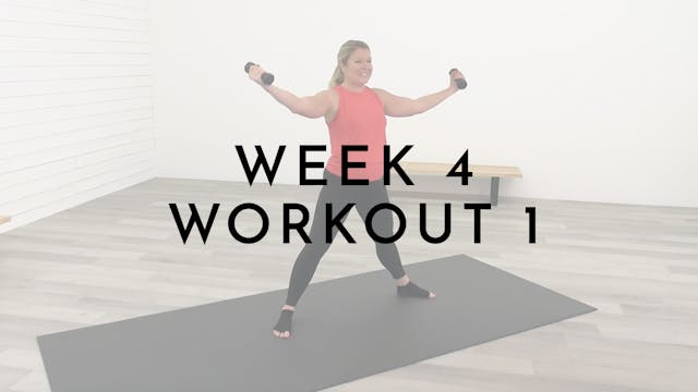 Week 4 Standing Pilates