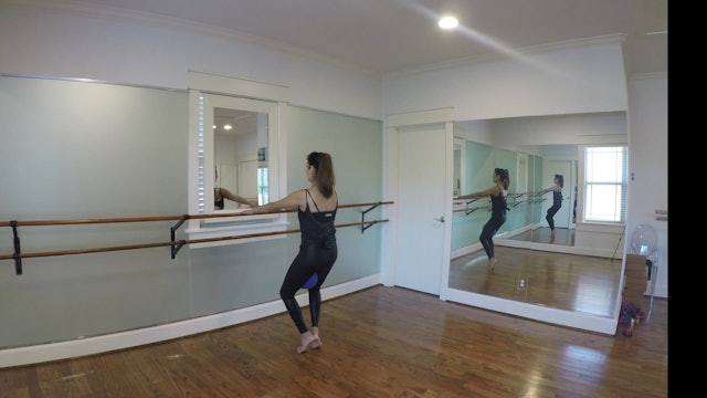  Barre with OPTIONAL Ball or Small Pillow for Inner Thighs