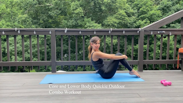 NEW! Core and Lower Body 6 Min Quickie Workout