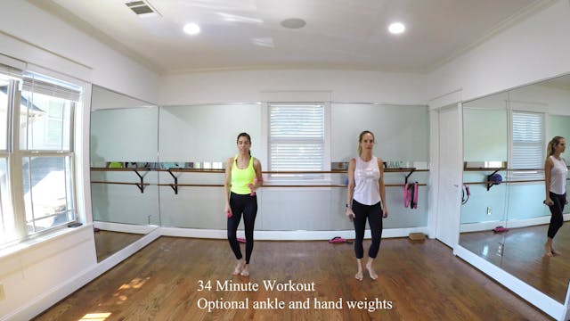 34 Minute Workout with Optional Ankle...