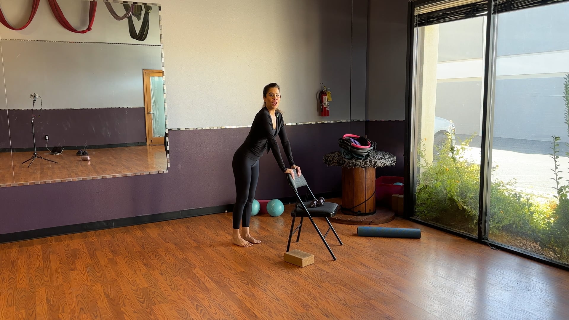 12 Minute Barre Series with a Chair
