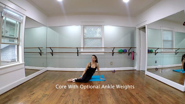 NEW! Core with Ankle Weights