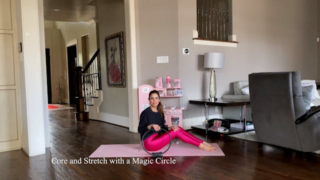 Pilates Circle Stretch and Core