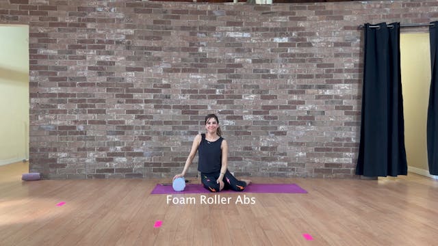 13  Minute Abs with a Foam Roller