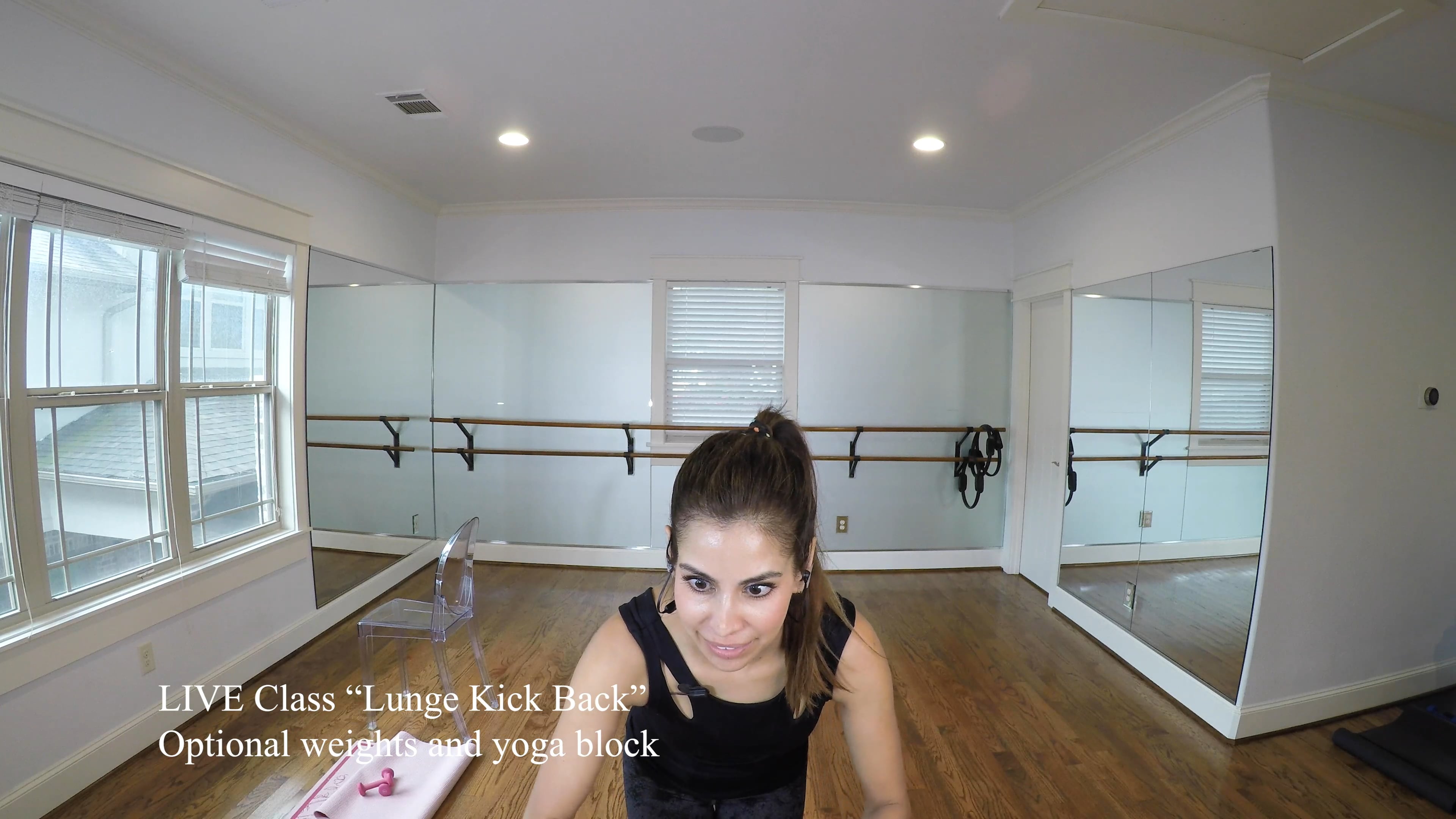 LIVE Class "Lunge Kick Back"