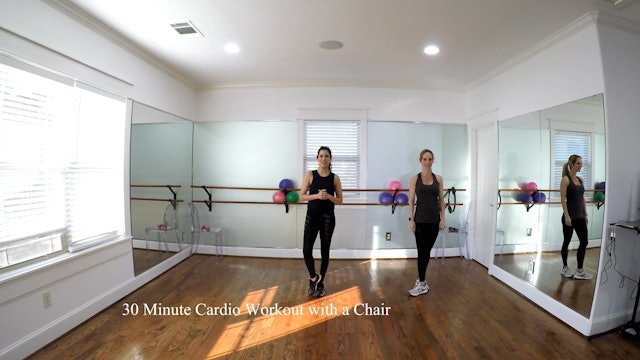 30 Minute Cardio Workout with a Chair
