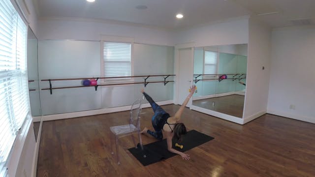 Barre with OPTIONAL 1-3lb. Weights
