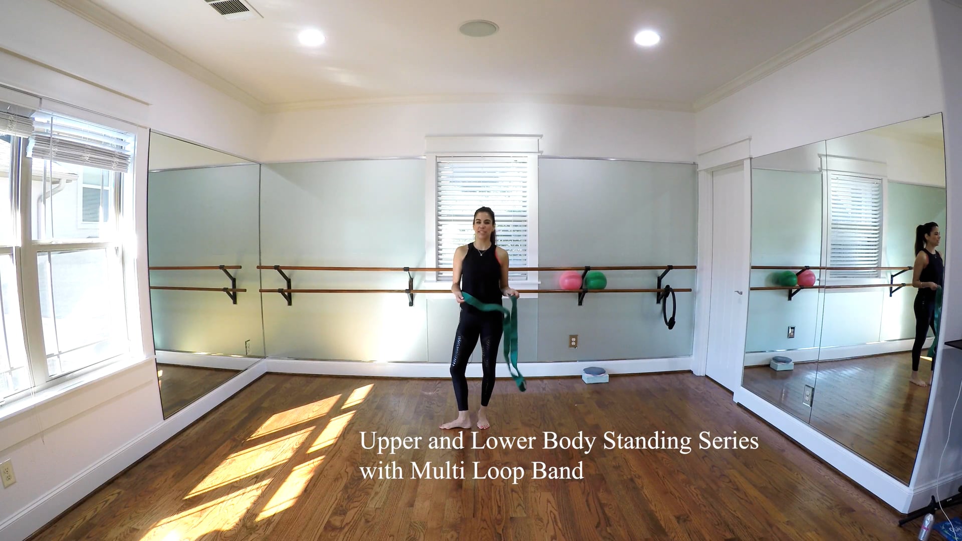 NEW! 12 Minute Loop Band Full Body Standing Workout