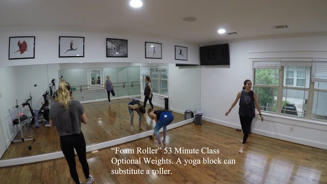 NEW! "Foam Roller Class"