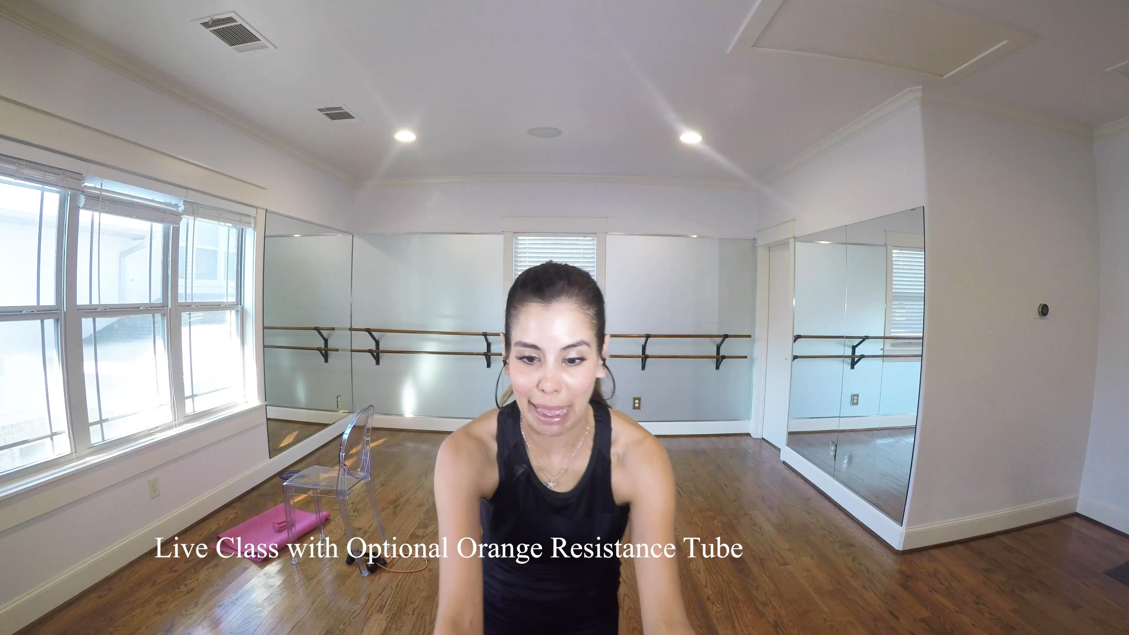 LIVE Class with Orange Resistance Tube