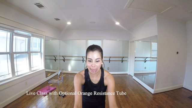 LIVE Class with Orange Resistance Tube