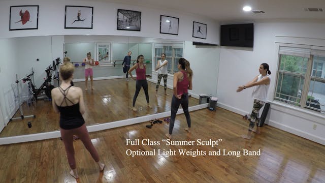 NEW! Full Class "Summer Sculpt"