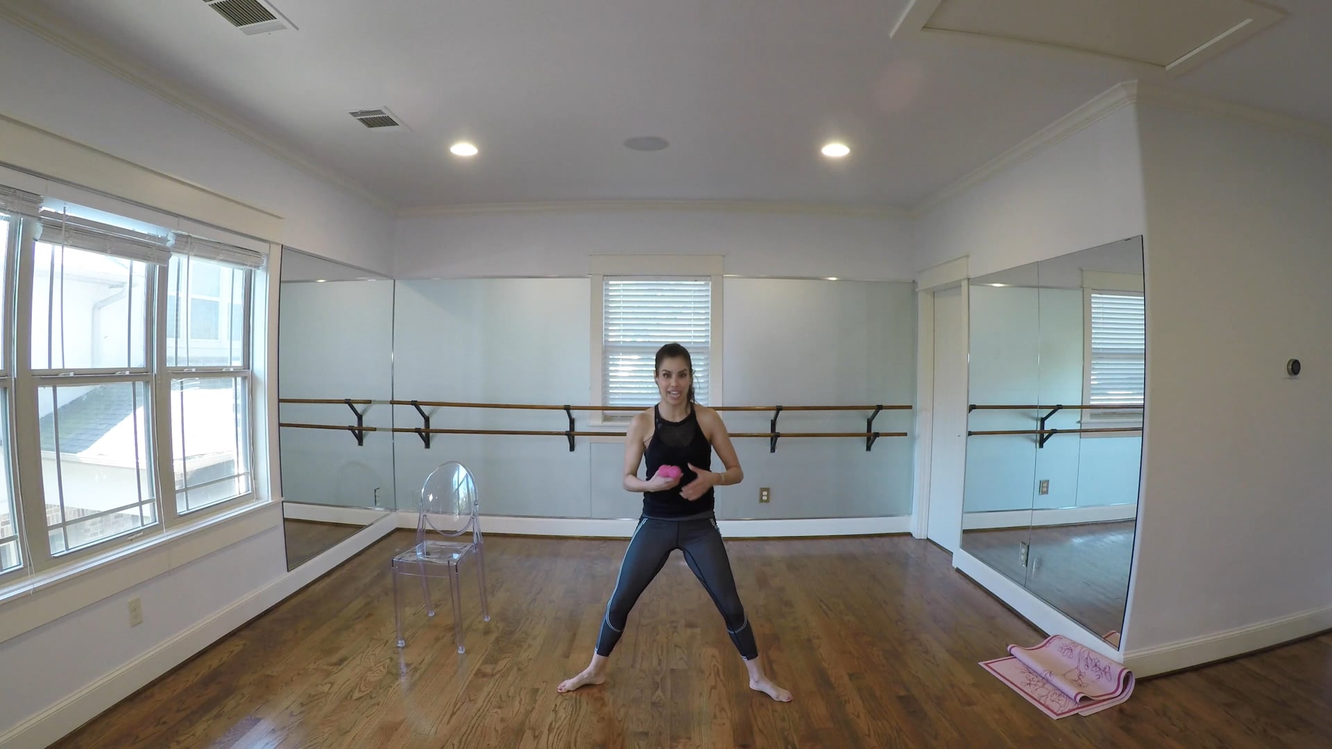 LIVE Class "curtsey punch"