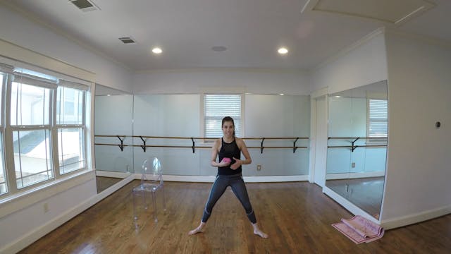 LIVE Class "curtsey punch"