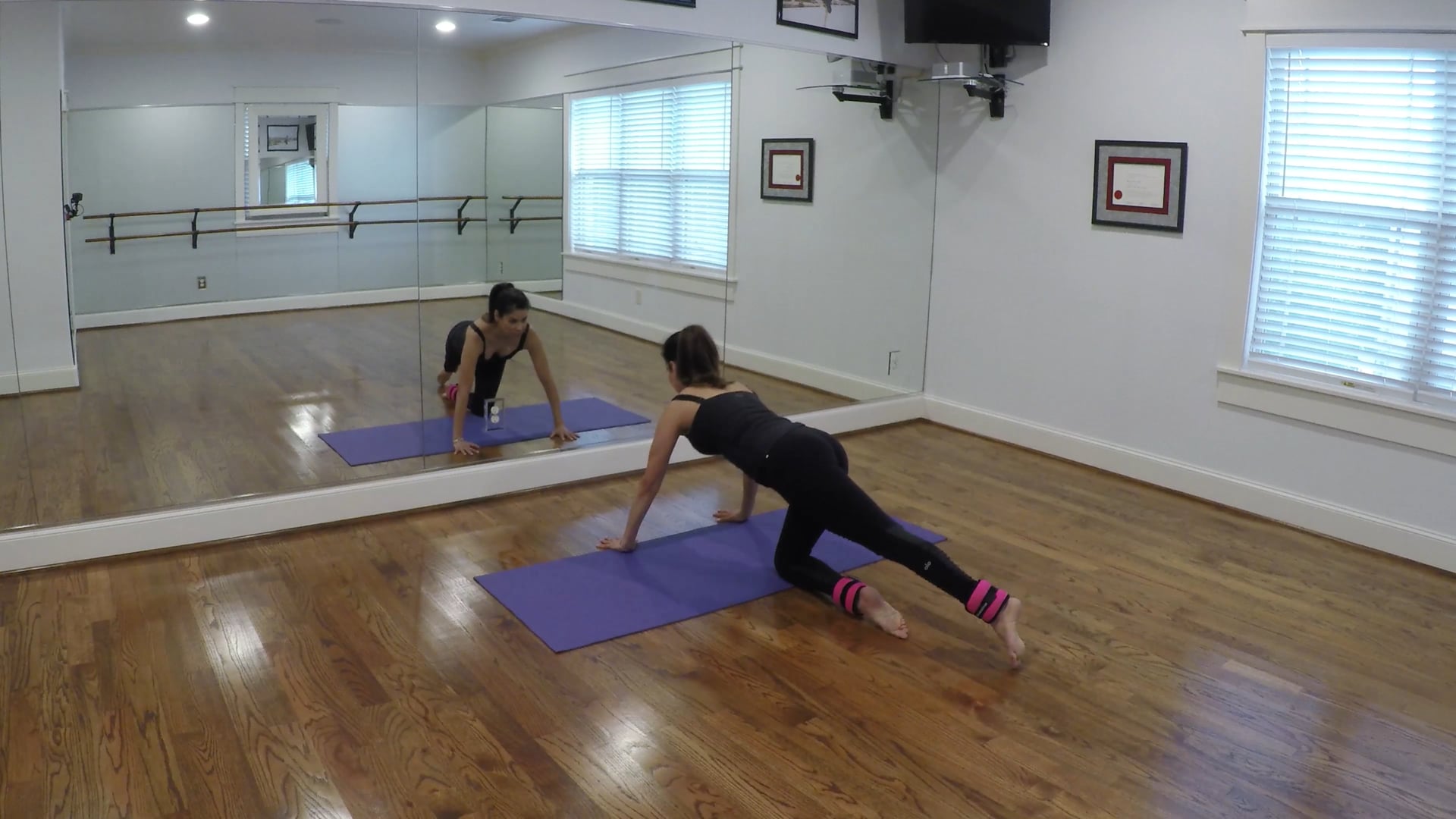 Lower Body (added core) with OPTIONAL Ankle Weights