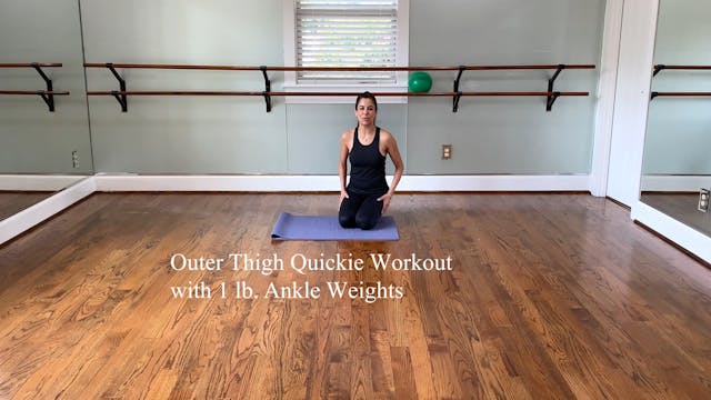 Outer Thigh Quickie Workout with Opti...