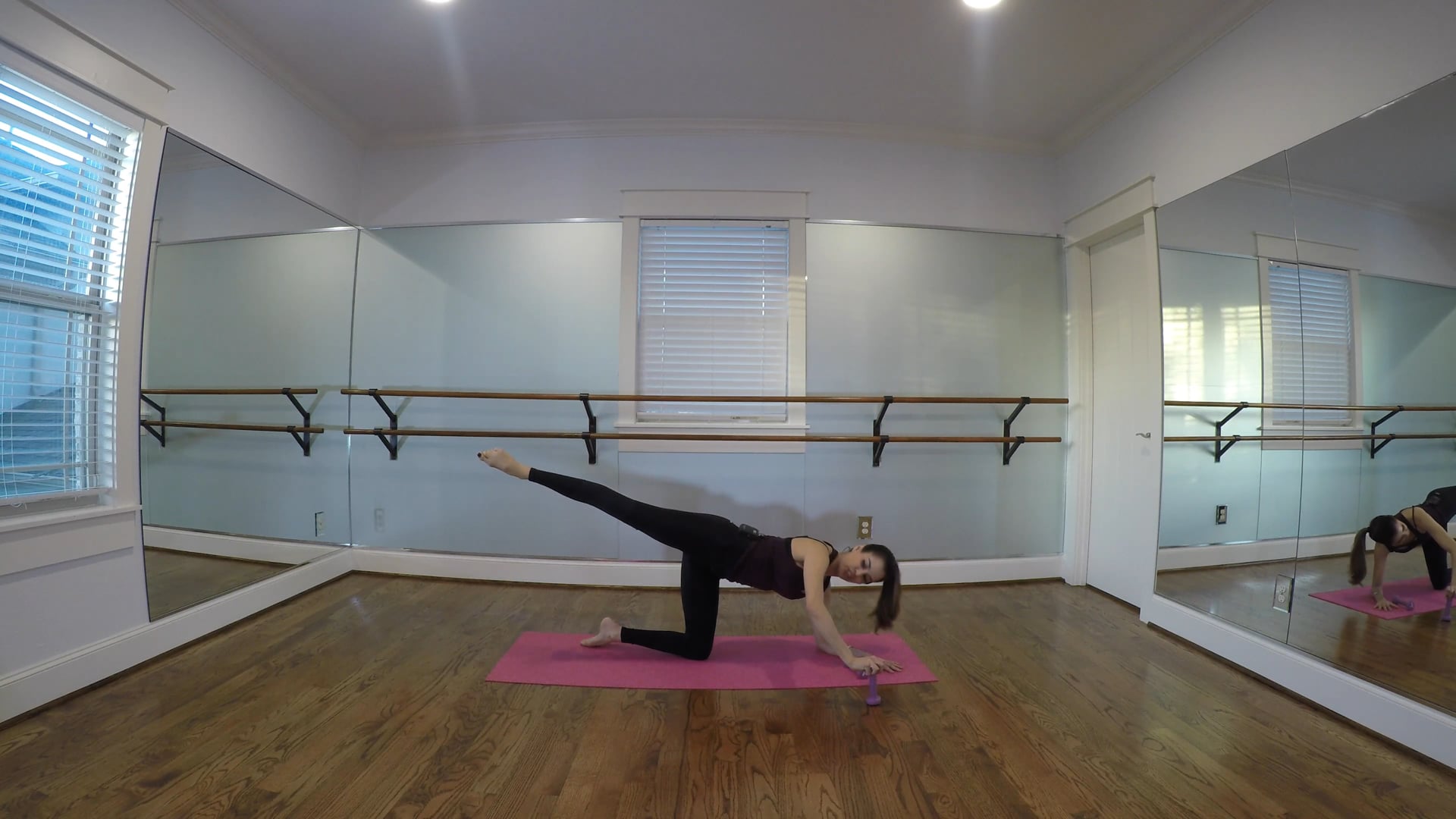 Lower Body With Core "knees in" Using optional Hand Weights 