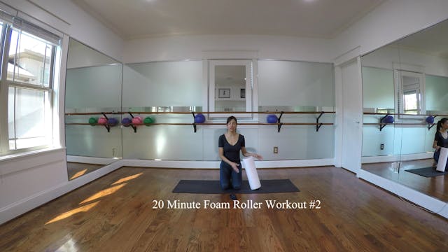 20 Minute foam Roller Workout #2