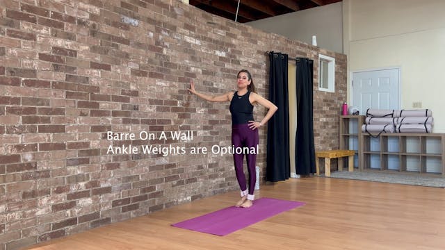 Barre on a Wall