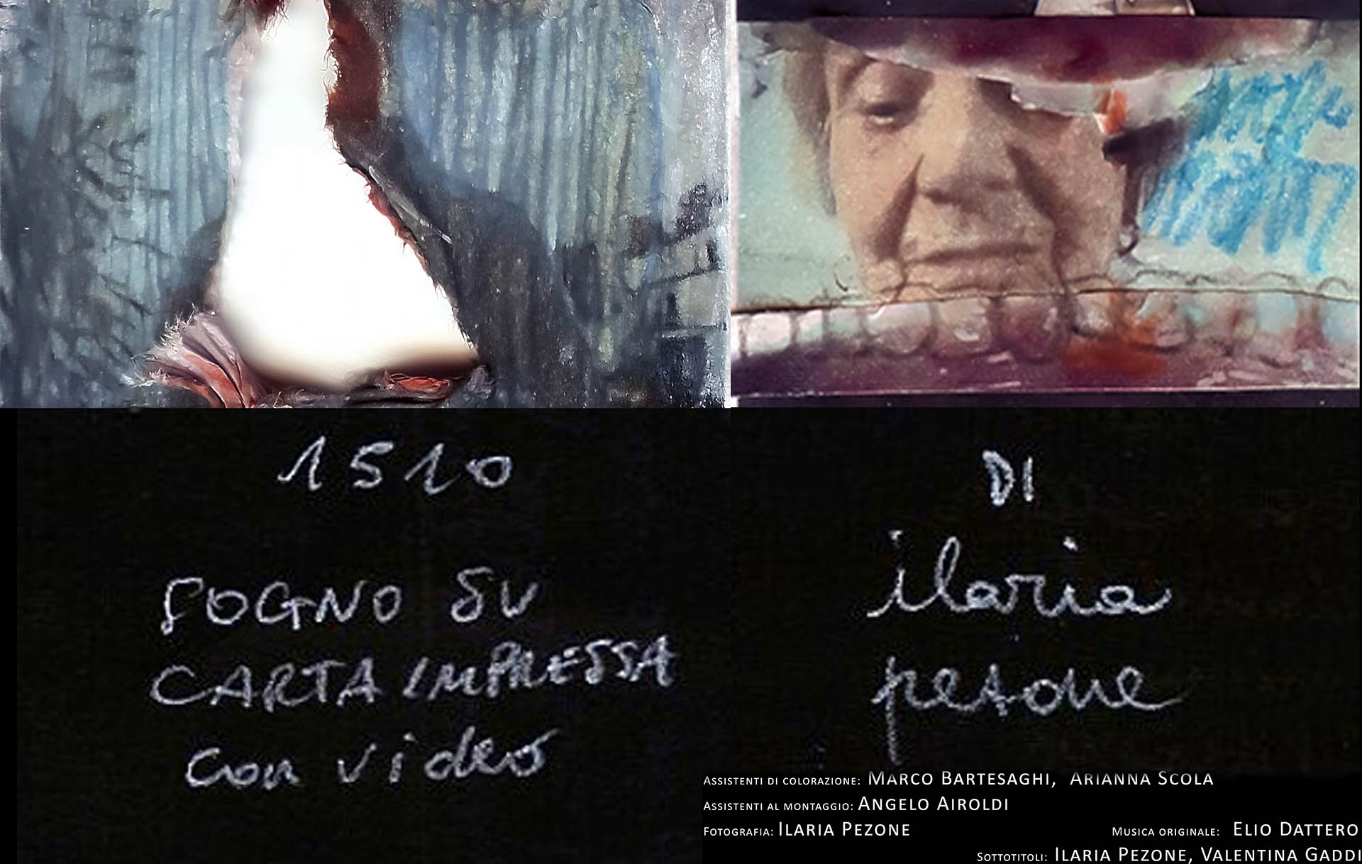 1510 Sogno su carta impressa con video