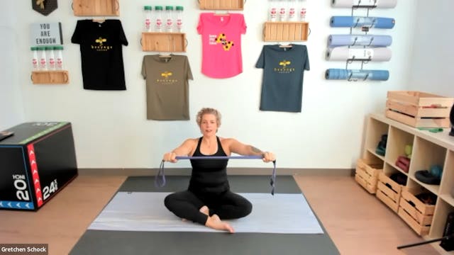 Gentle Yoga using a Strap