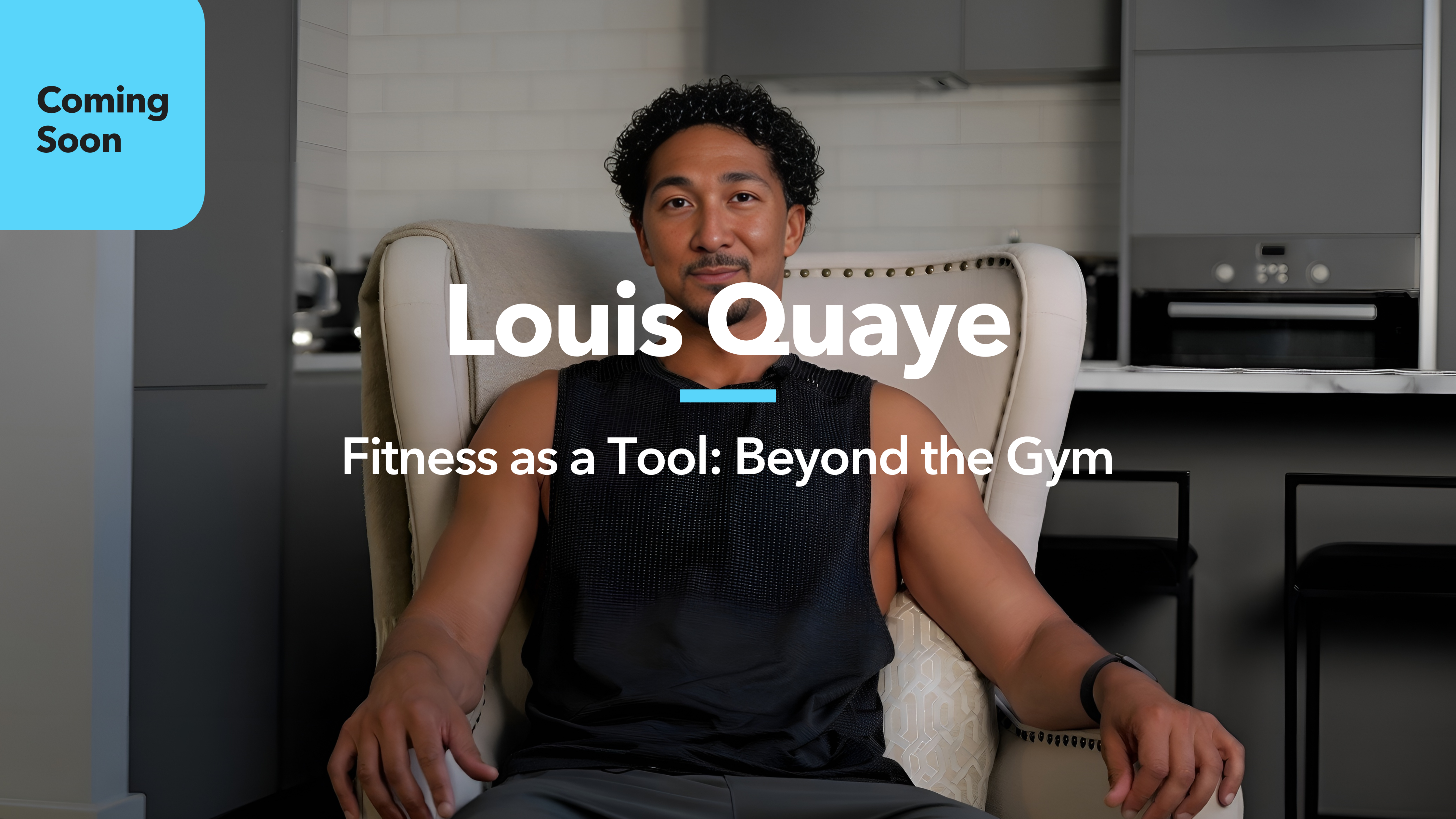 Louis Quaye teaches "Fitness as a Tool: Beyond the Gym"