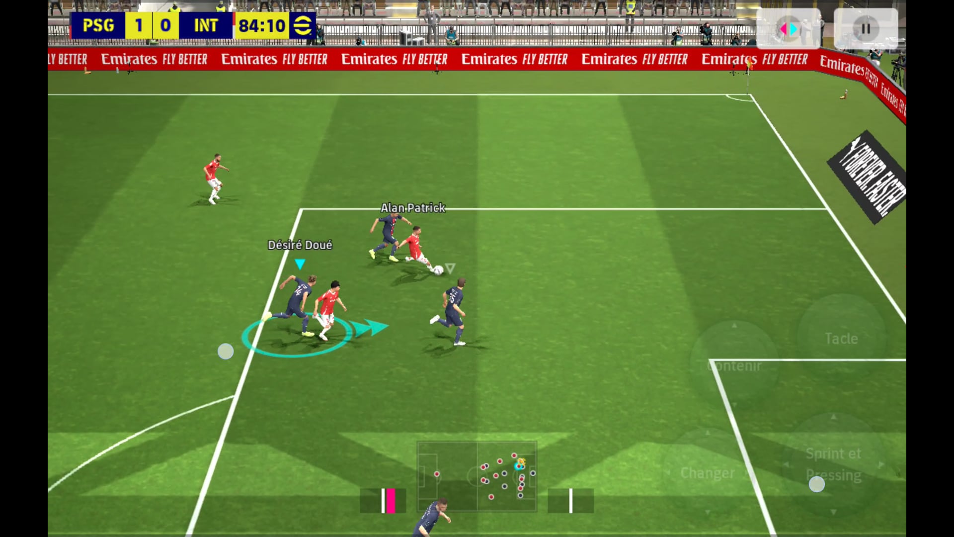  efootball 2025 mobile authentique légende psg vs Sport Club Internacional