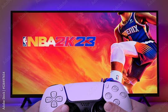 esport NBA 2K23  original  match 3vs3 hall of fame