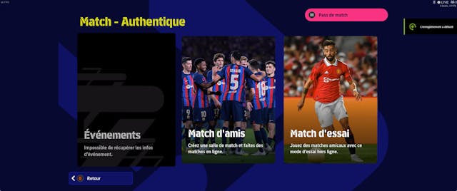 esport eFootball™2023 équipes authent...