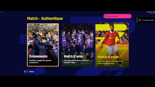 esport efootball authentique psg vs s...