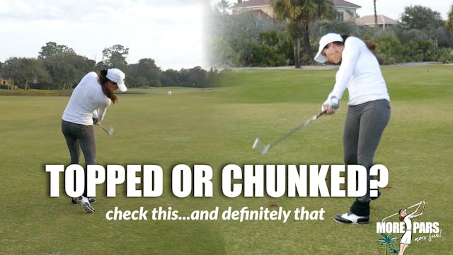 TOPPING YOUR GOLF SHOTS? (Check this ...