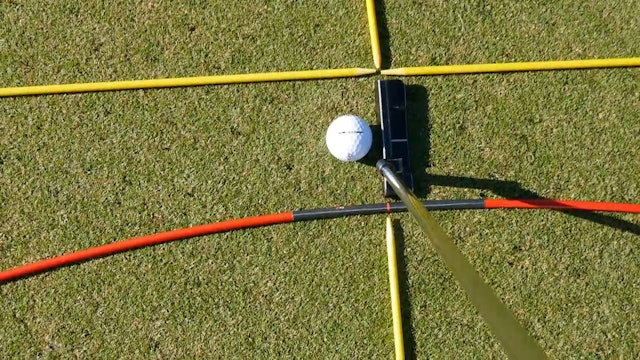 A Great Putt Station to Groove Face and Path