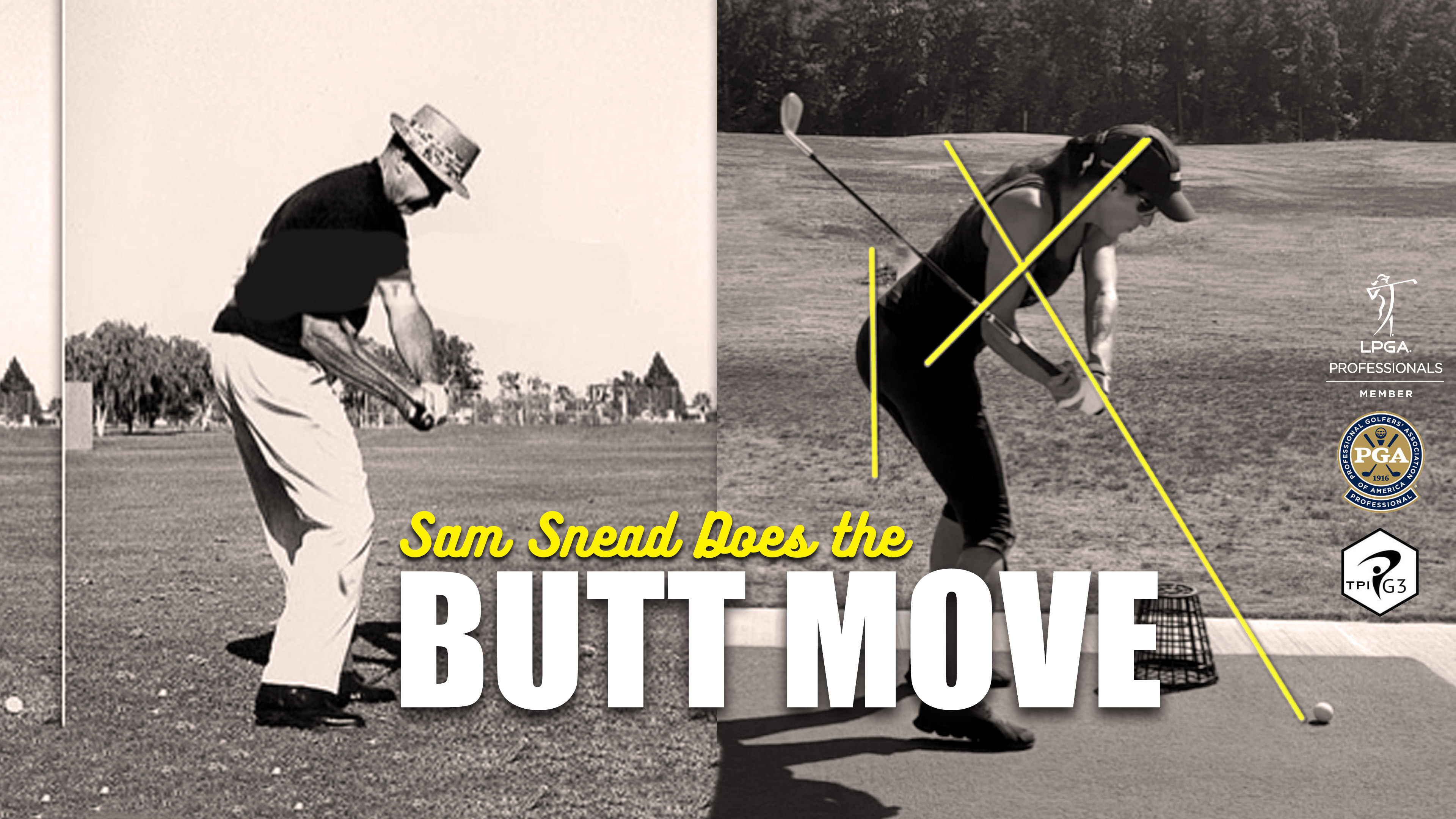 Sam Snead did the Butt Move!