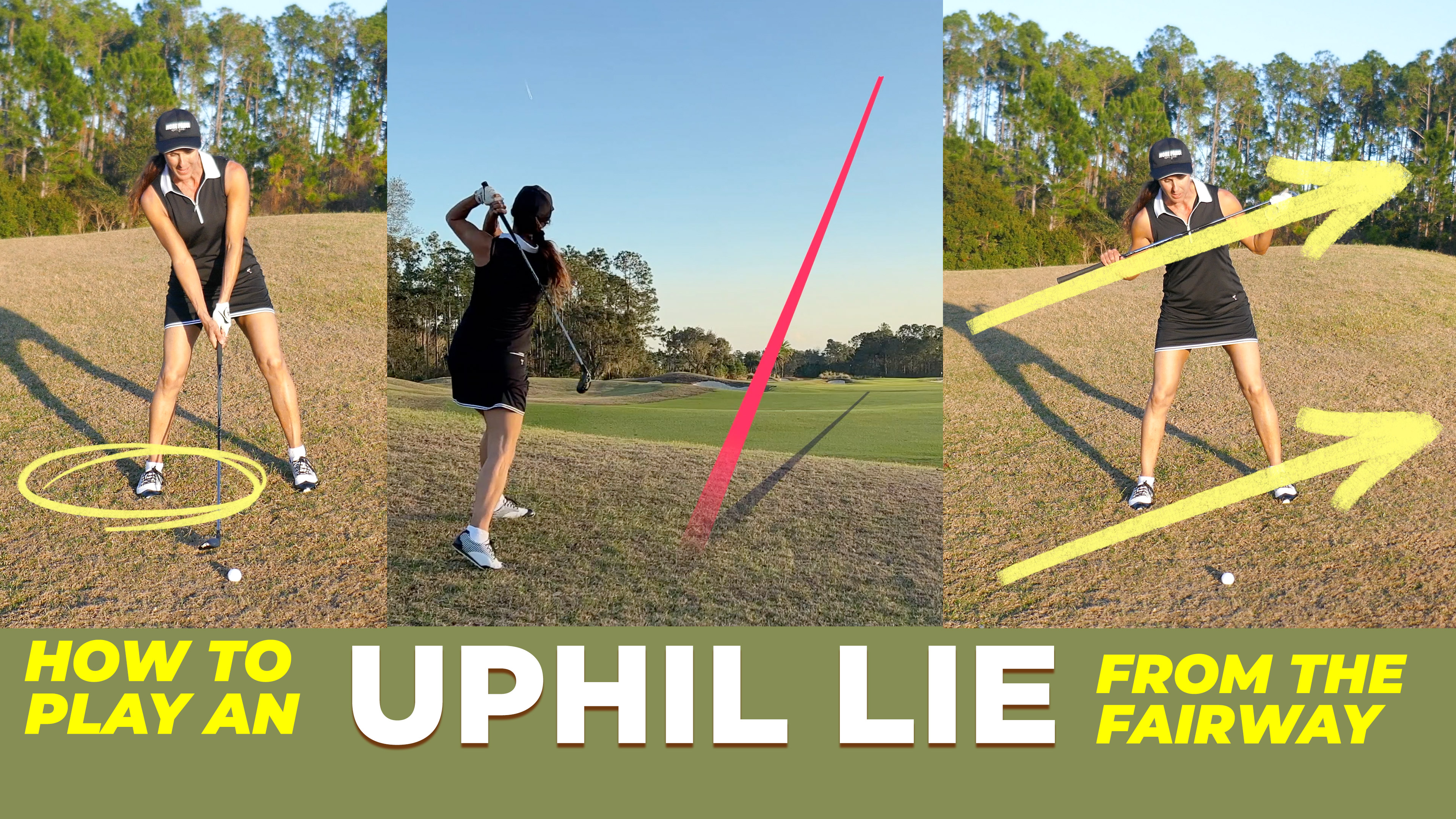 How to Play Uphill Lie from the fairway