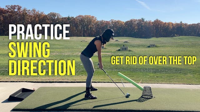 Practice Swing Direction with Basket ...