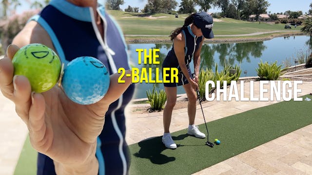 Putt Practice with the 2-Baller (take...