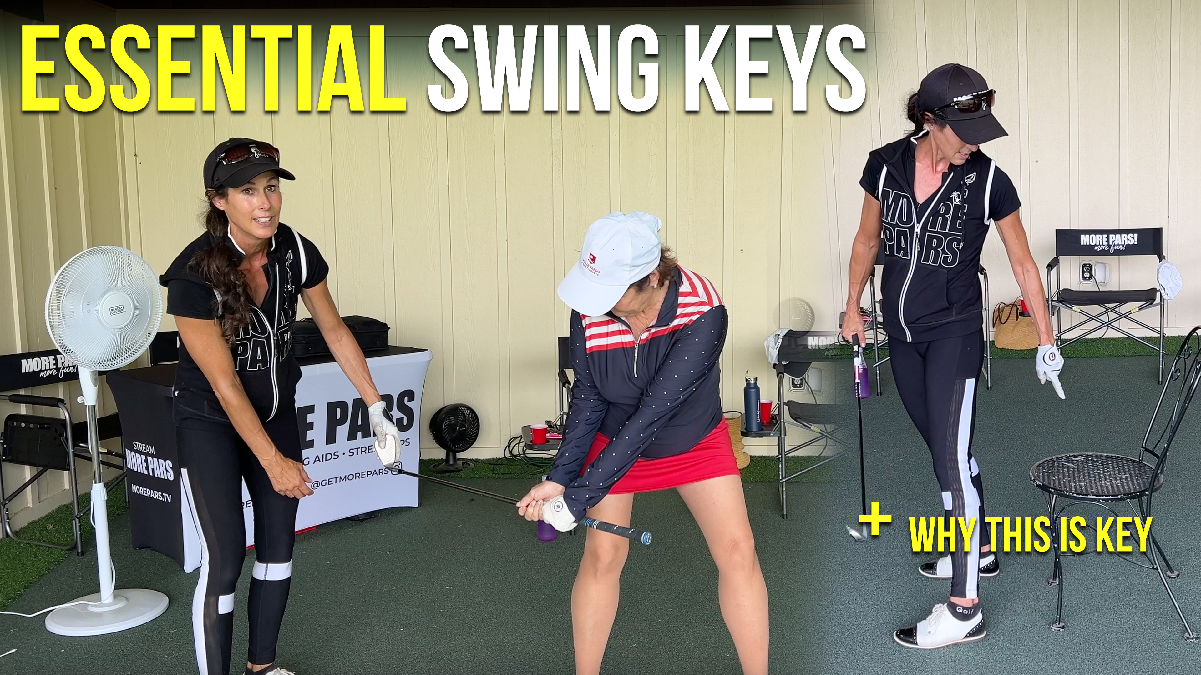 Practice Swing Keys Featuring Campers