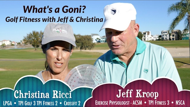 Golf Fitness with Jeff & Christina: Shoulder Assessment