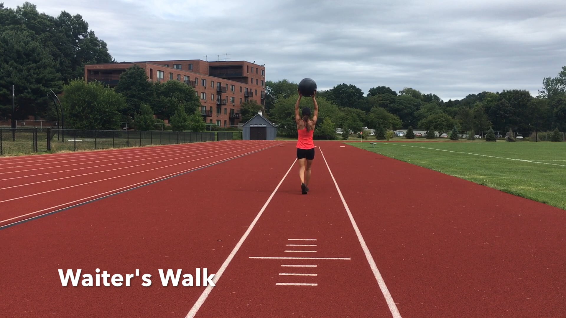 Medball Waiter's Walk