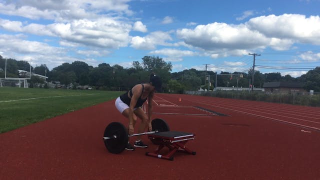 Bells & Bars - Front Squat Step-Ups