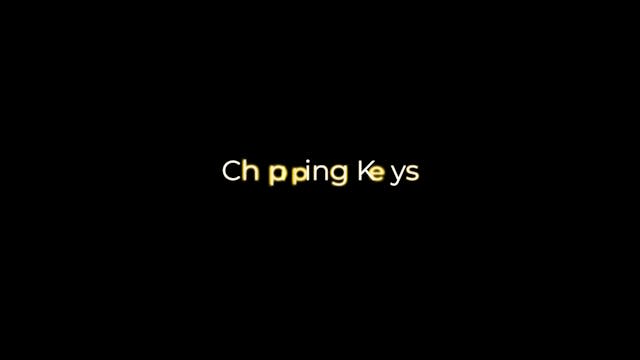 Chipping Keys - Sedona April 7 Camp