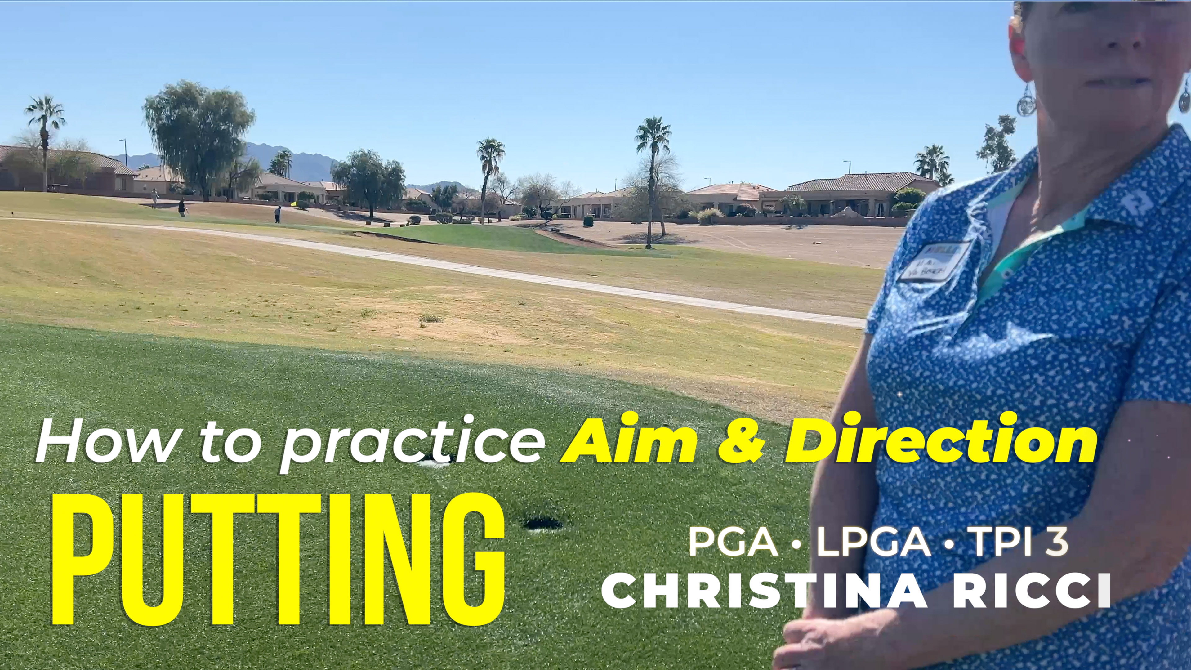 Putt Aim Point Practice