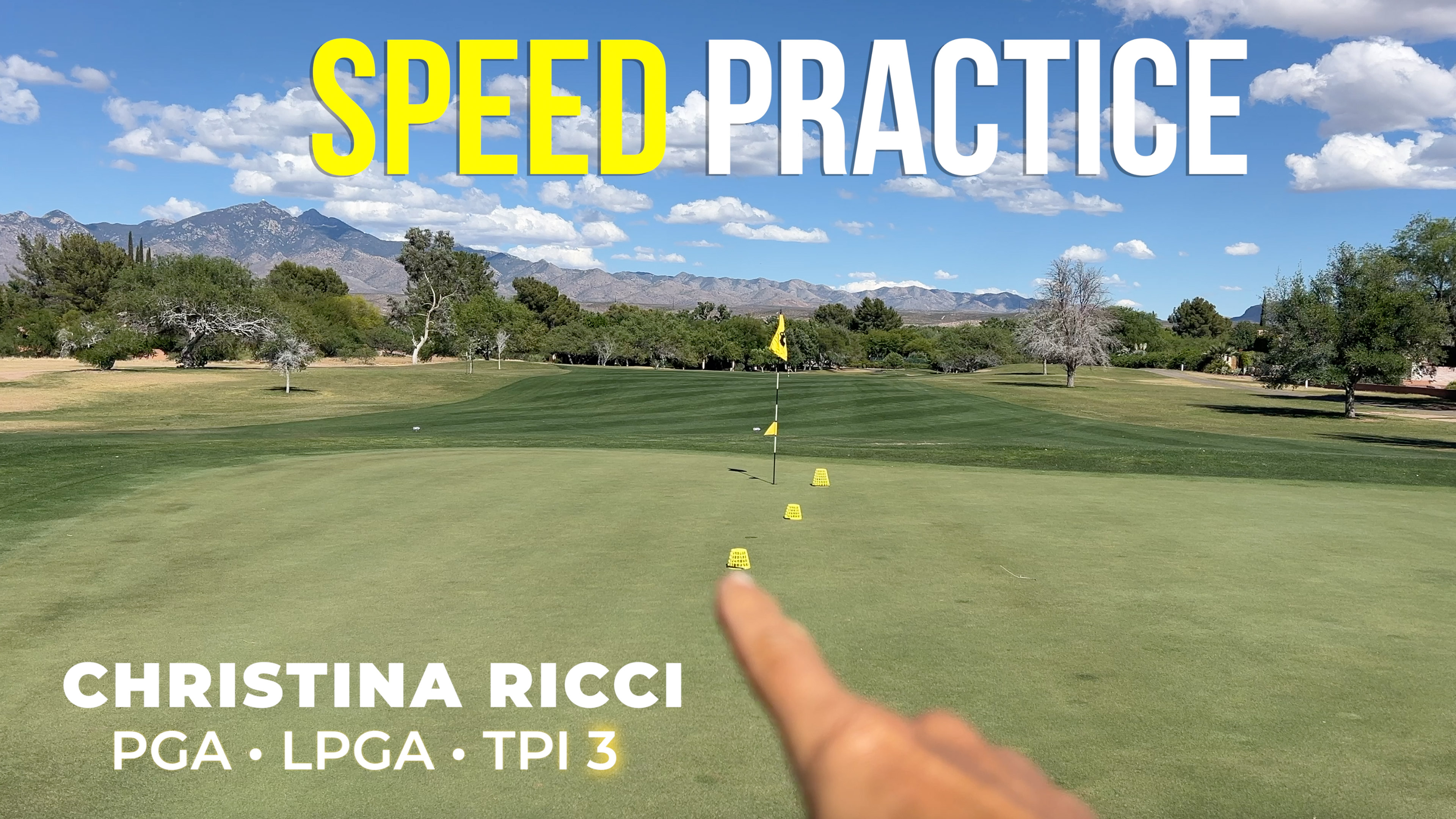 Putt Speed Drill (3 targets)