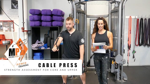 Power Assessment: Cable Press