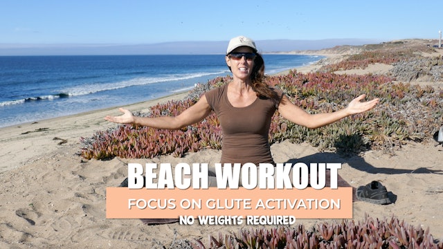 Beach Workout - Glute Activation