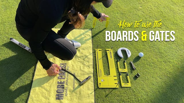 Putting - How to Use the Yellow Board...