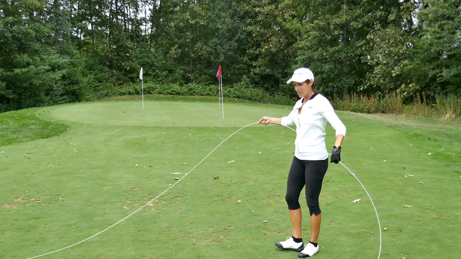 Short Game Drills - Practice Dispersion with Golf Rings